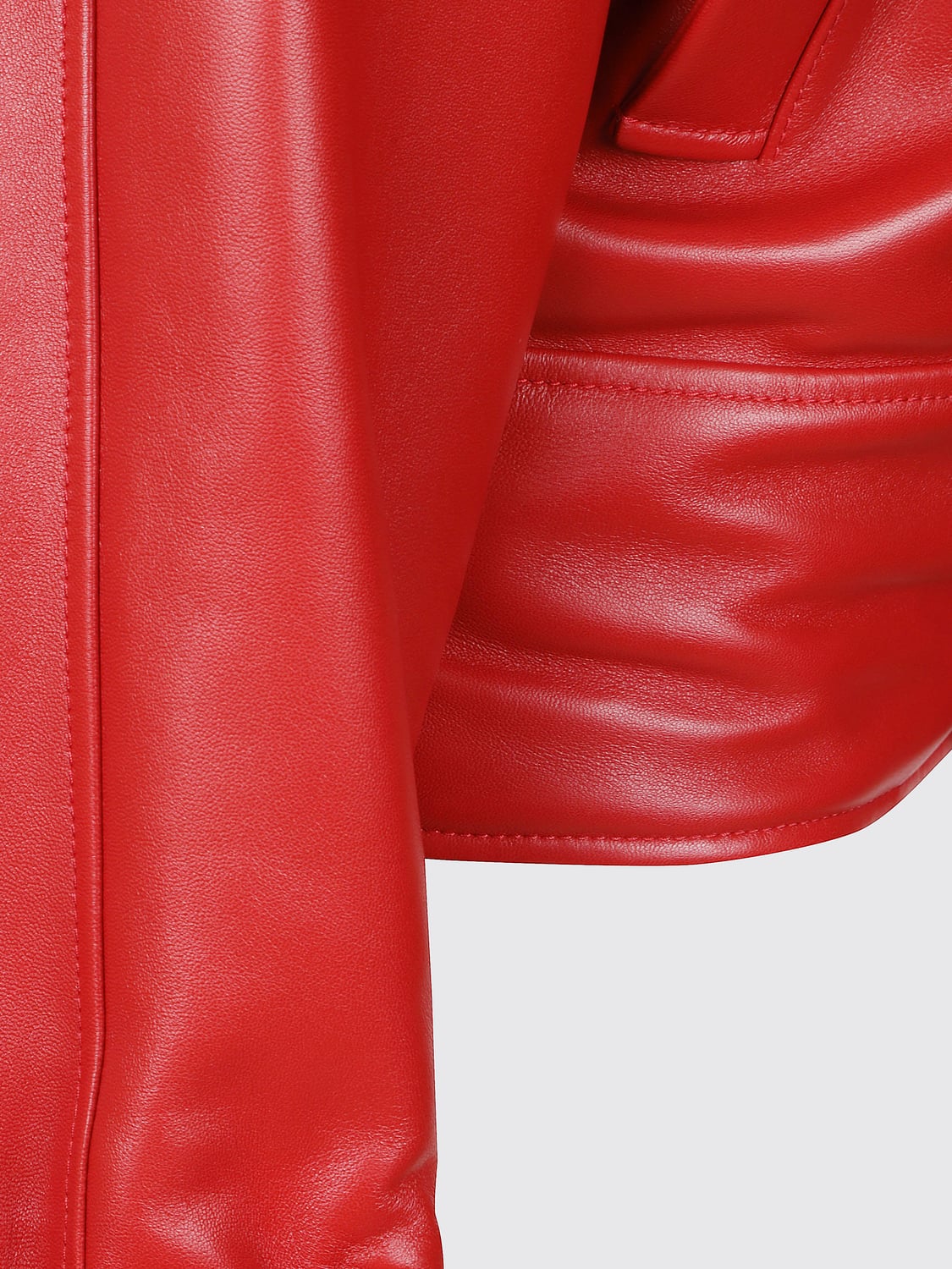 BALENCIAGA CHAQUETA: Chaqueta mujer Balenciaga, Rojo - Img 4