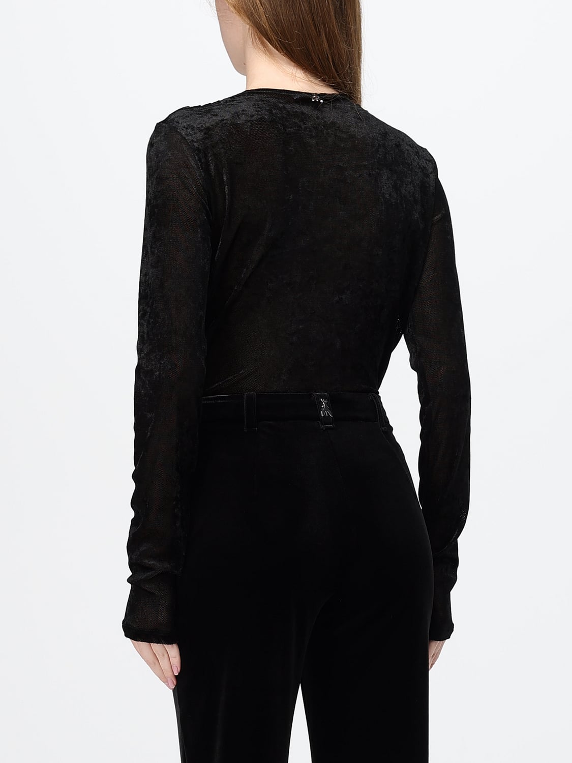 PATRIZIA PEPE TOP: Top damen Patrizia Pepe, Schwarz - Img 3