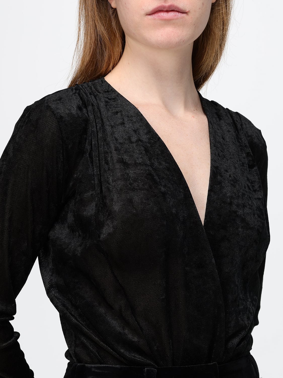 PATRIZIA PEPE TOP: Top damen Patrizia Pepe, Schwarz - Img 4