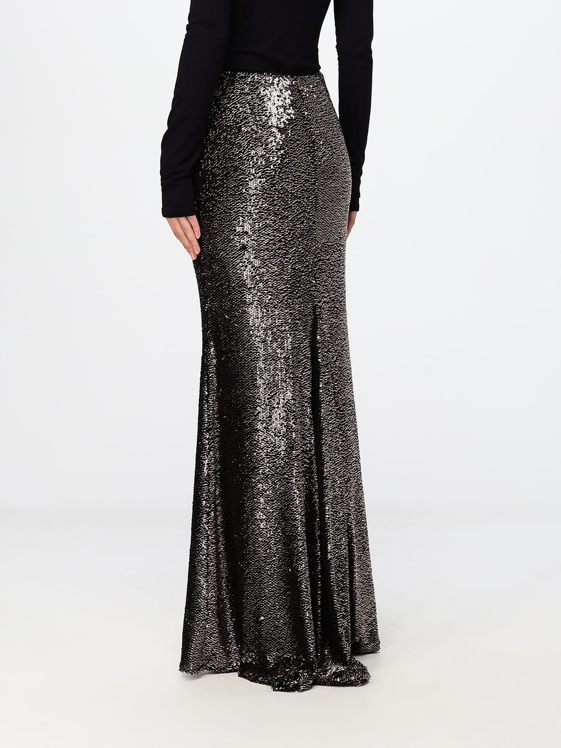 PATRIZIA PEPE FALDA: Falda mujer Patrizia Pepe, Negro - Img 2