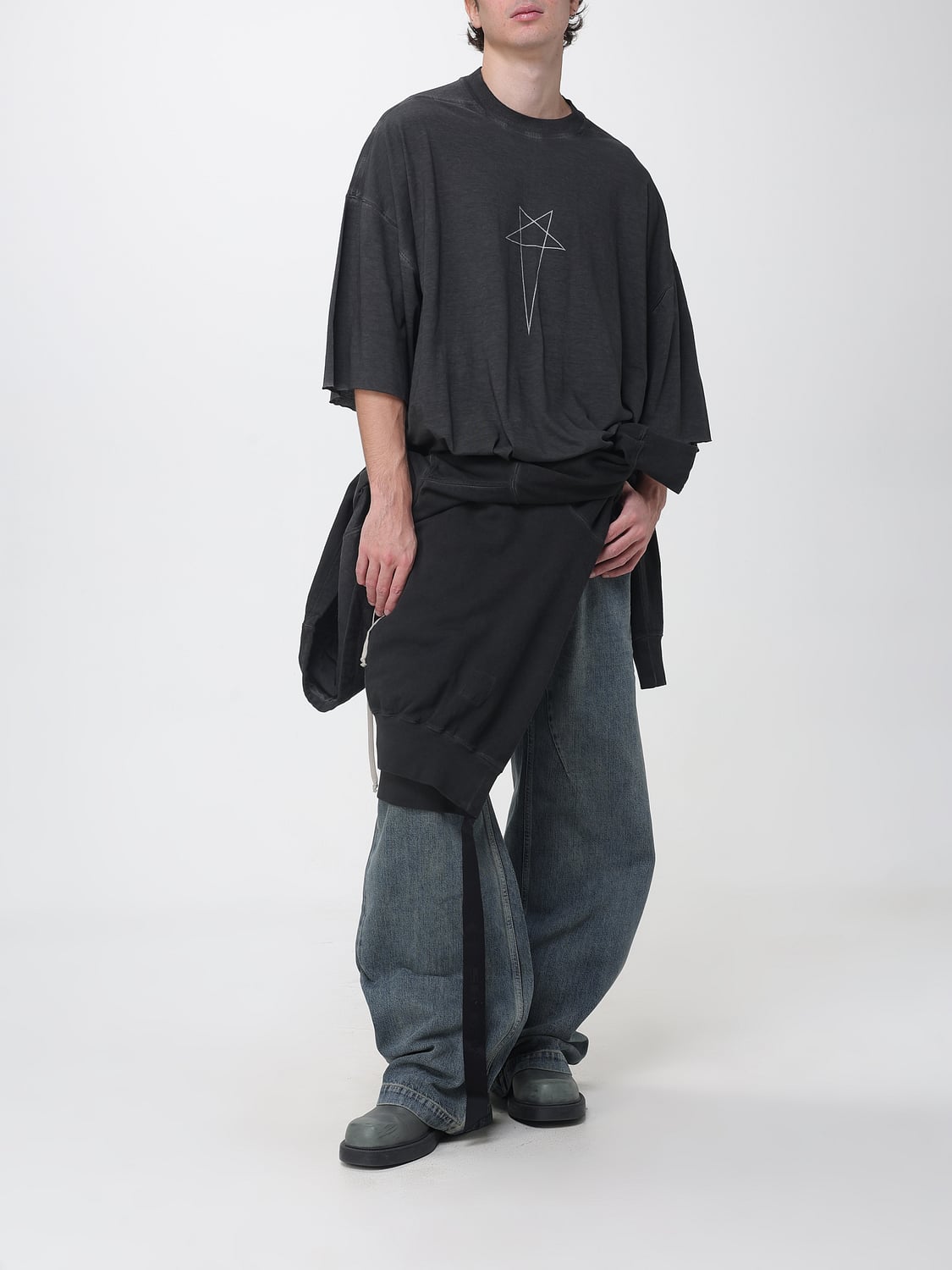 RICK OWENS DRKSHDW JEANS: Jeans herren Rick Owens Drkshdw, Navy - Img 2