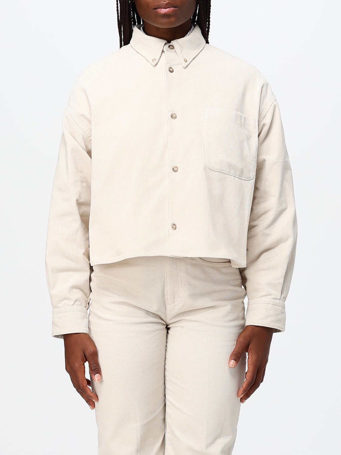 A.P.C. CAMICIA: Camicia donna A.P.C., Beige - Img 1