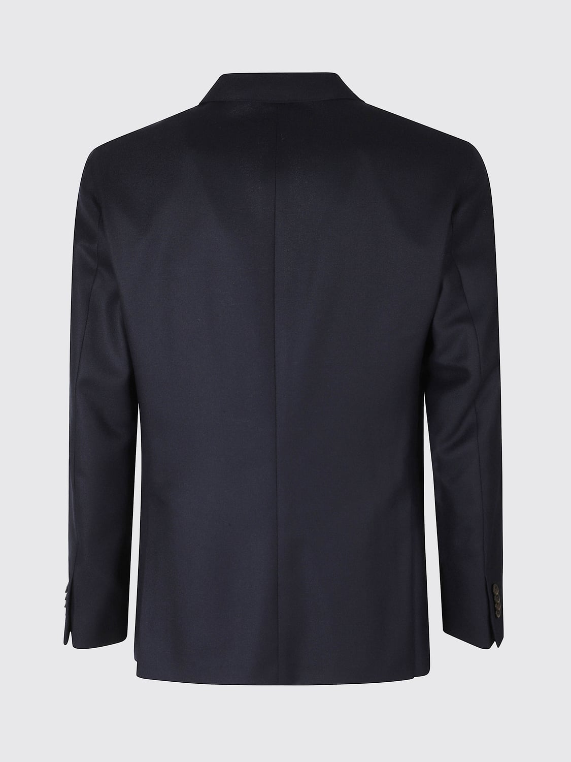 BOGLIOLI JACKET: Classic Single-Breasted Boglioli Blazer in Pure Virgin Wool with Patch Pockets, Blue - Img 3