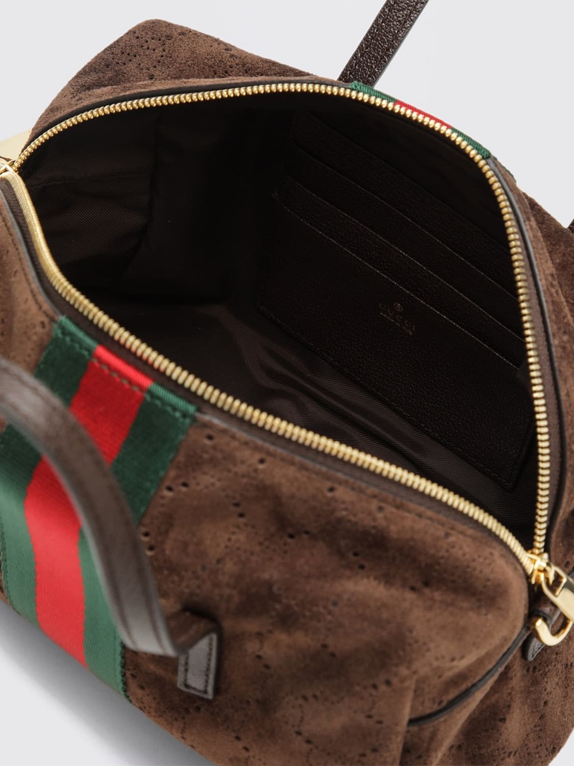 GUCCI SAC À MAIN: Sac à main femme Gucci, Marron - Img 4
