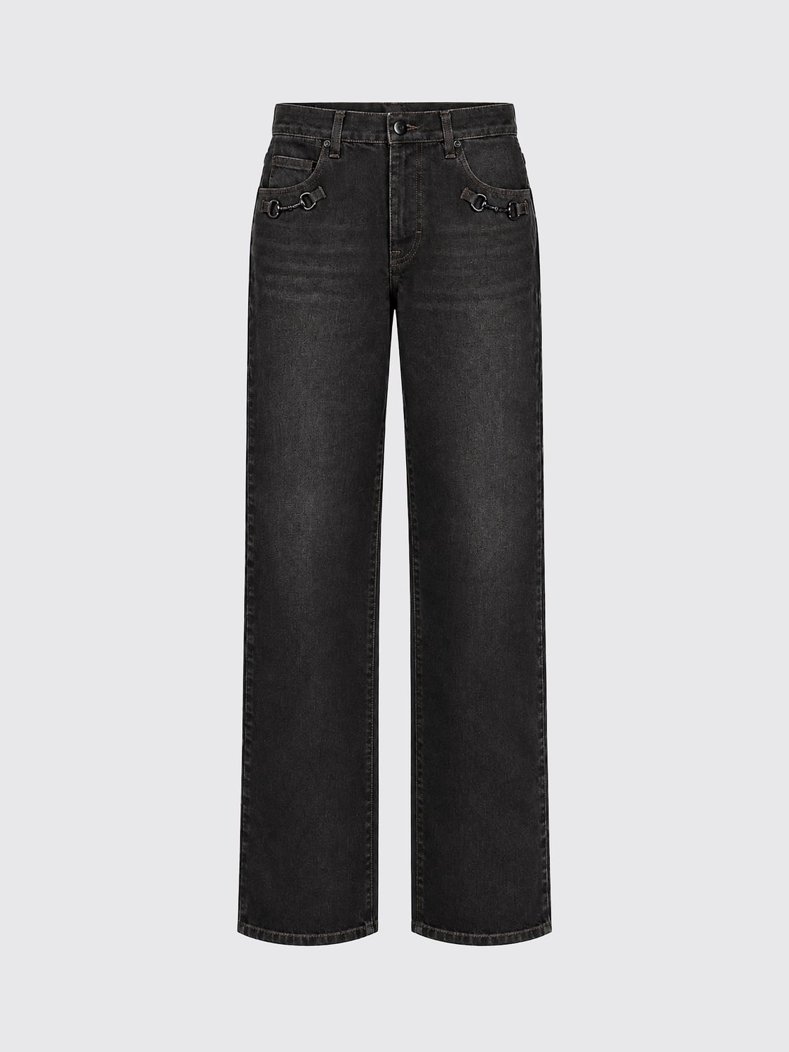 GUCCI JEANS: Jeans men Gucci, Brown - Img 2