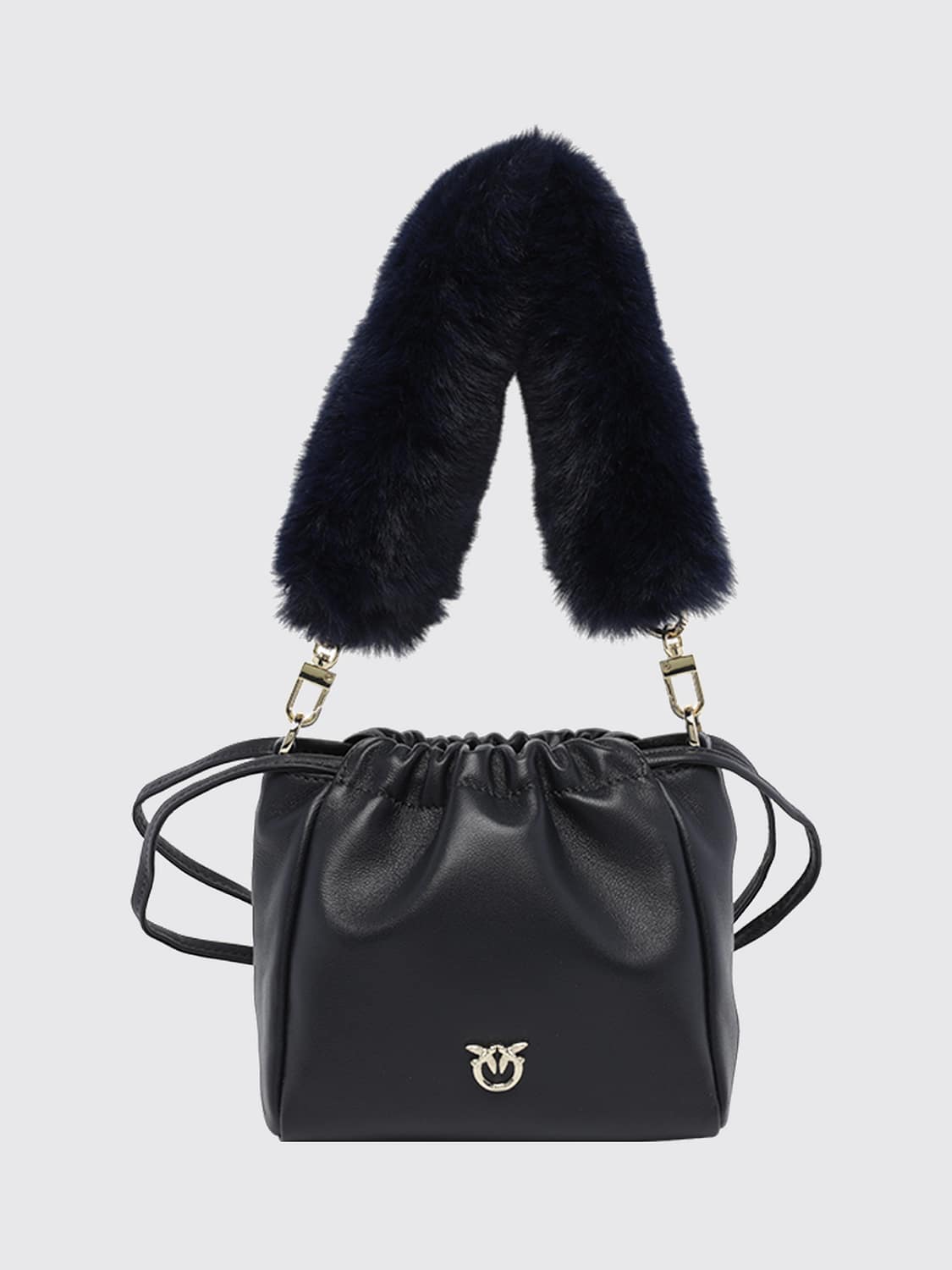 PINKO BORSA A SPALLA: Borsa a spalla donna Pinko, Blue - Img 1