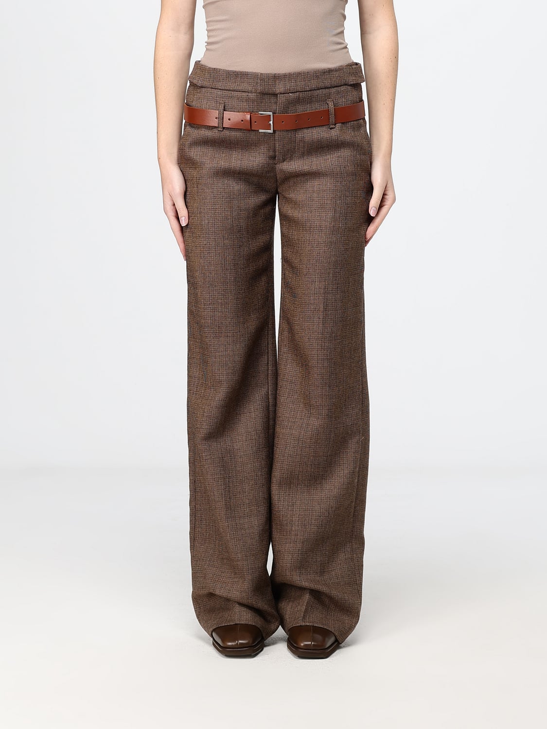 DONDUP PANTALONES: Pantalones mujer Dondup, Marrón - Img 1