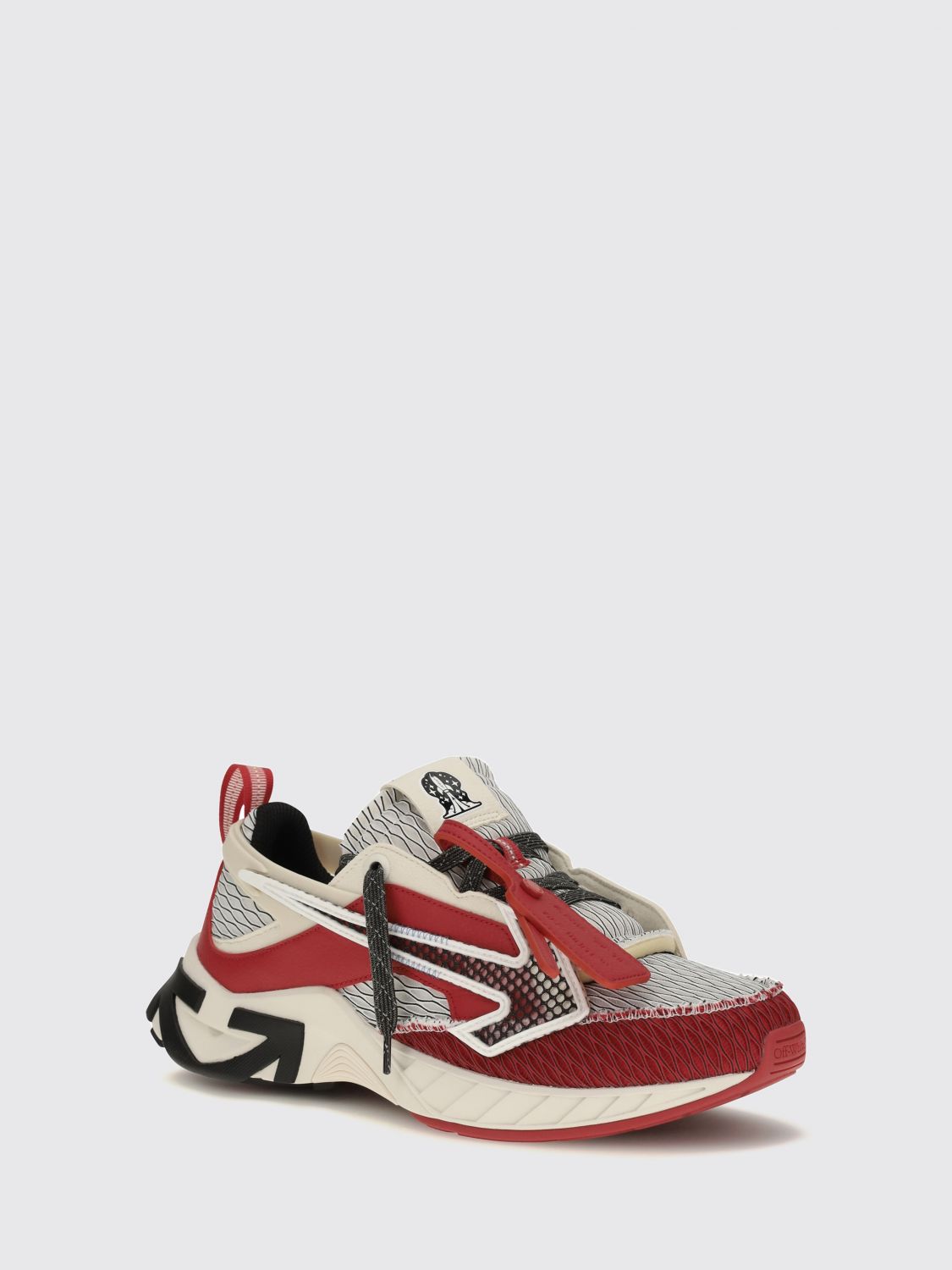 OFF-WHITE SNEAKERS: Sneakers herren Off-white, Rot - Img 2