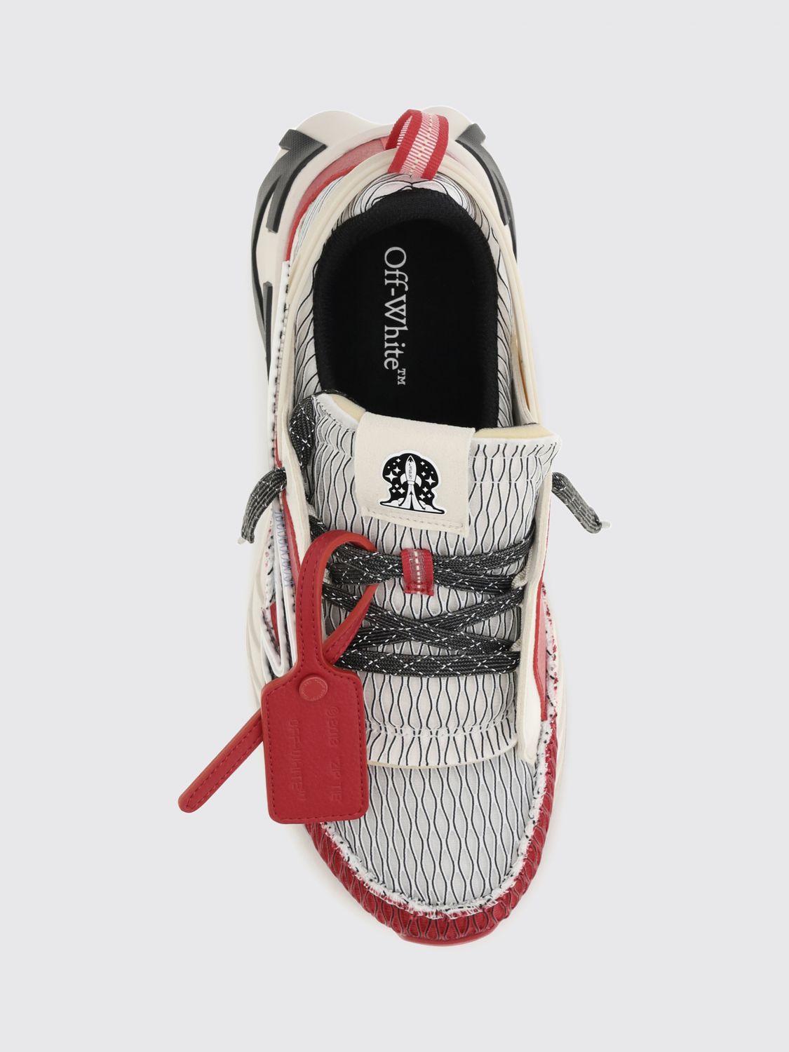OFF-WHITE SNEAKERS: Sneakers herren Off-white, Rot - Img 4