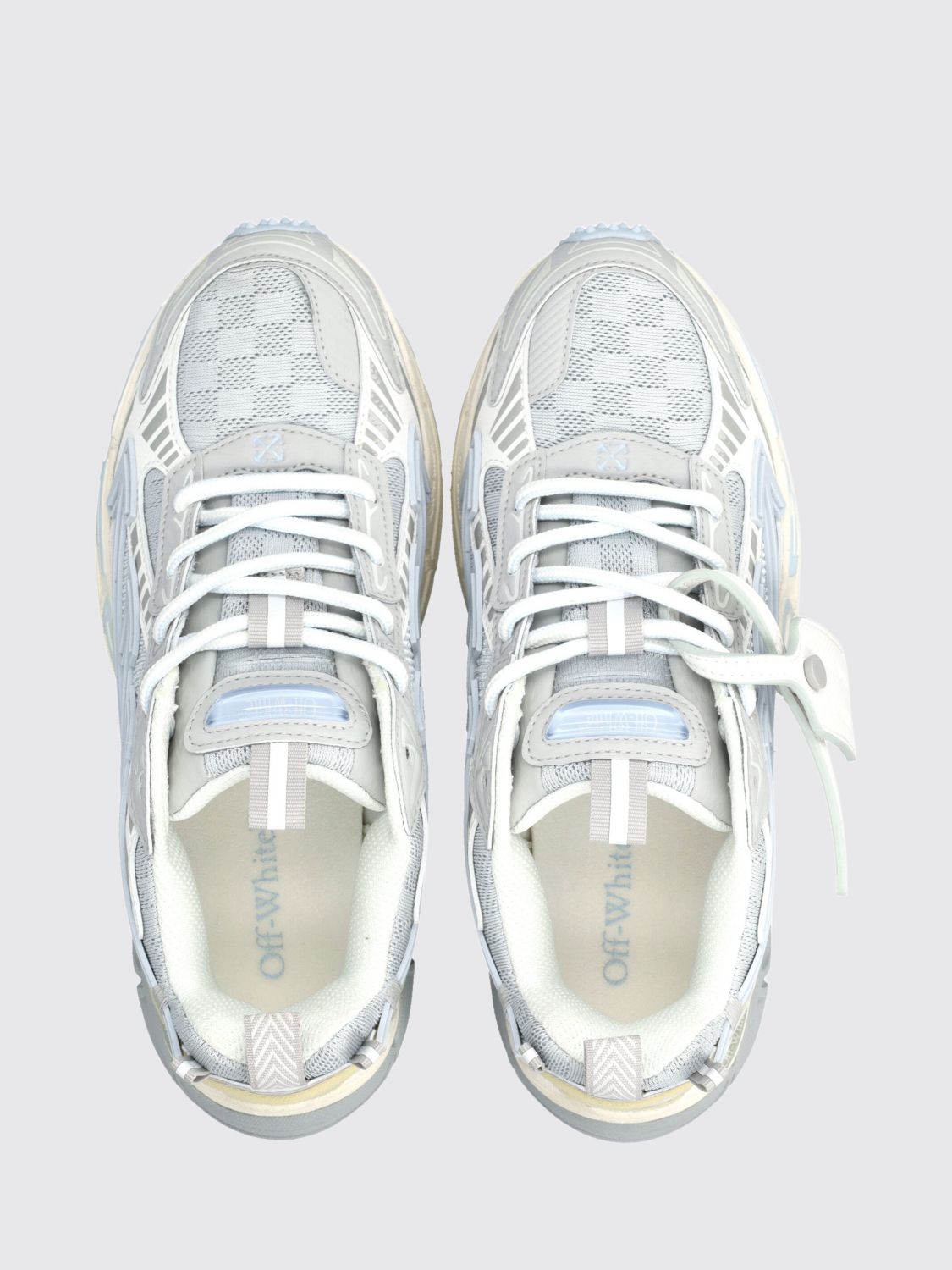 OFF-WHITE SNEAKERS: Sneakers donna Off-white, Crema - Img 4