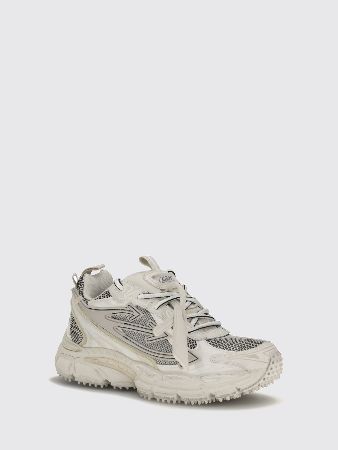 OFF-WHITE SNEAKERS: Sneakers donna Off-white, Beige - Img 2