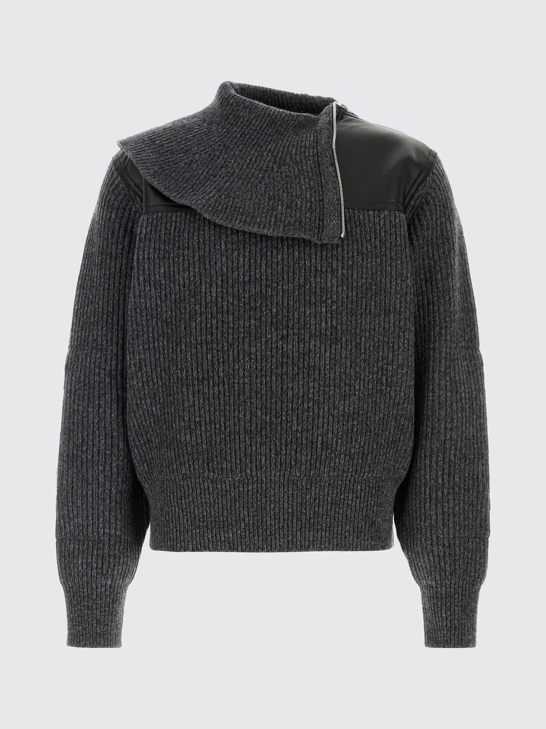 BOTTEGA VENETA PULL: Pull homme Bottega Veneta, Anthracite - Img 2