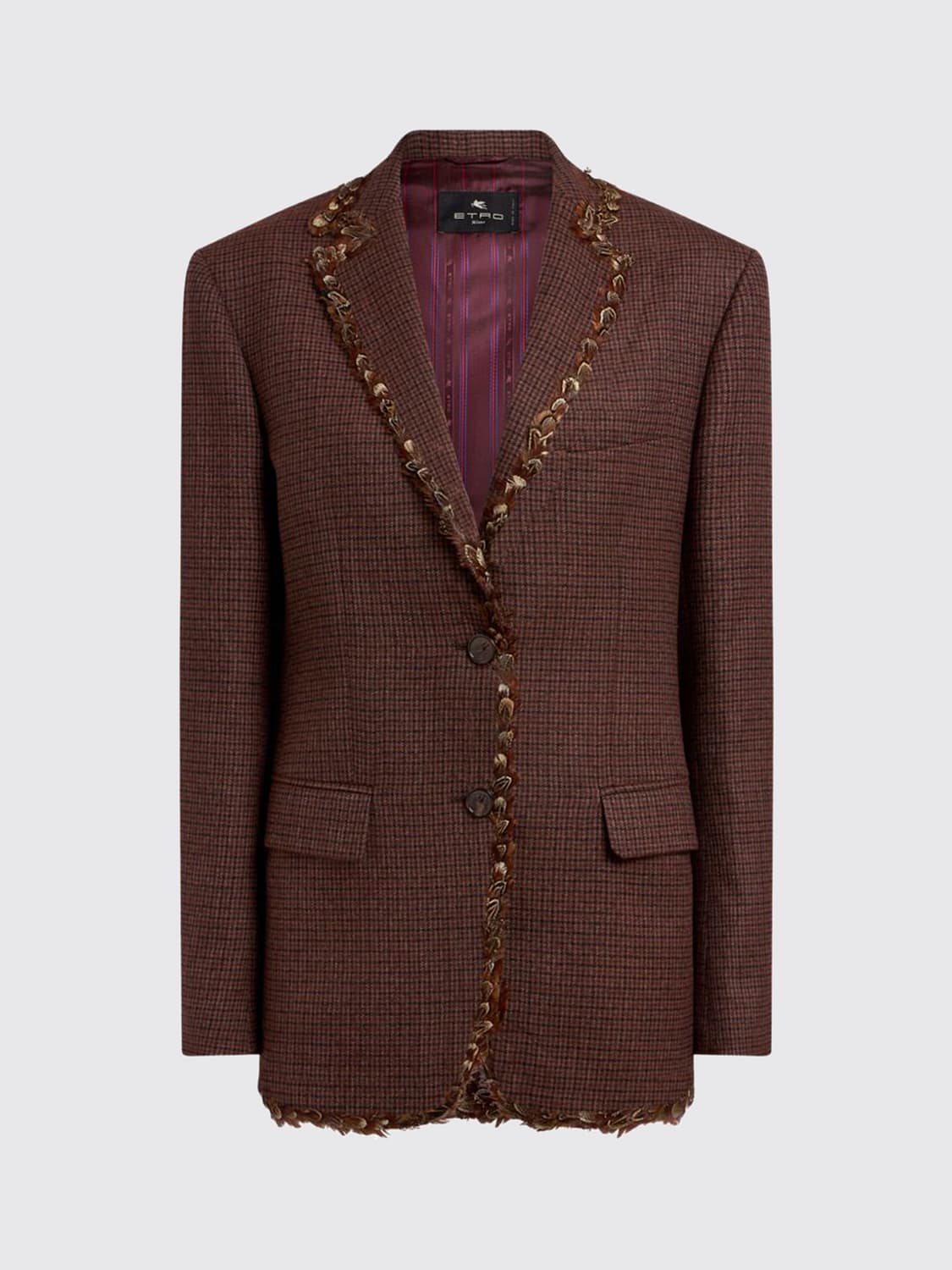ETRO JACKET: Jacket woman Etro, Multicolor - Img 4