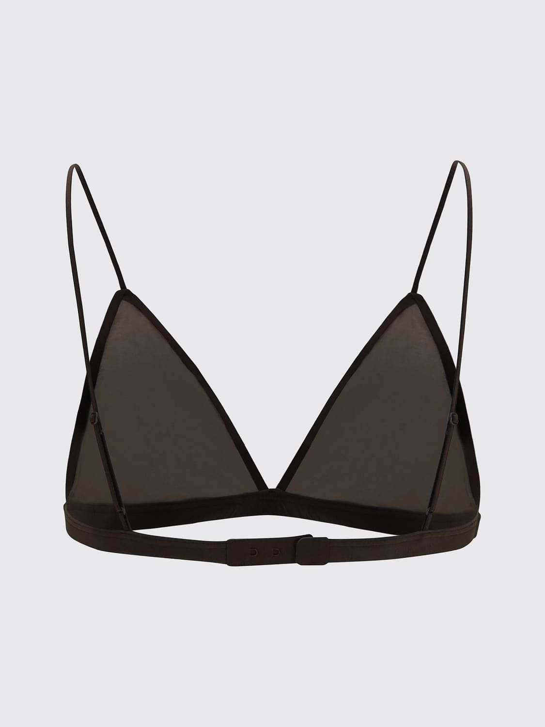CALVIN KLEIN LENCERÍA: Sujetador de triángulo Calvin Klein de nailon elástico con tirantes ajustables, Negro - Img 2