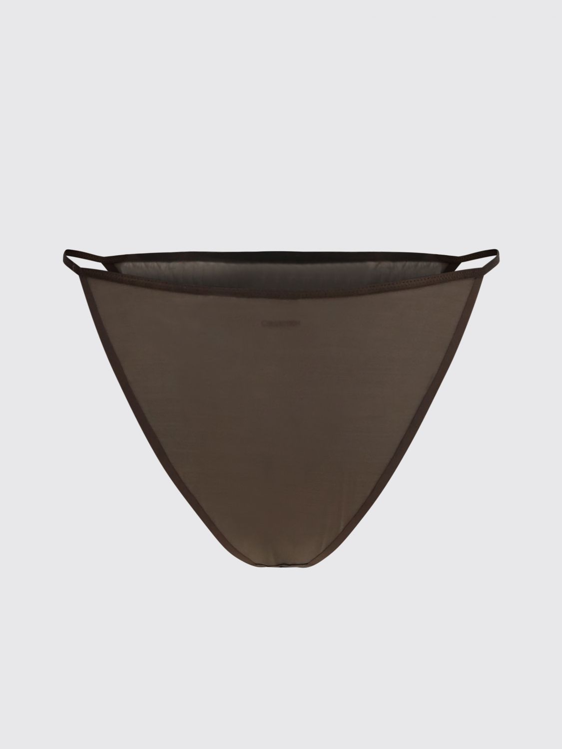 CALVIN KLEIN DESSOUS: Low-Rise-Slip Calvin Klein aus Stretch-Nylon, Schwarz - Img 2