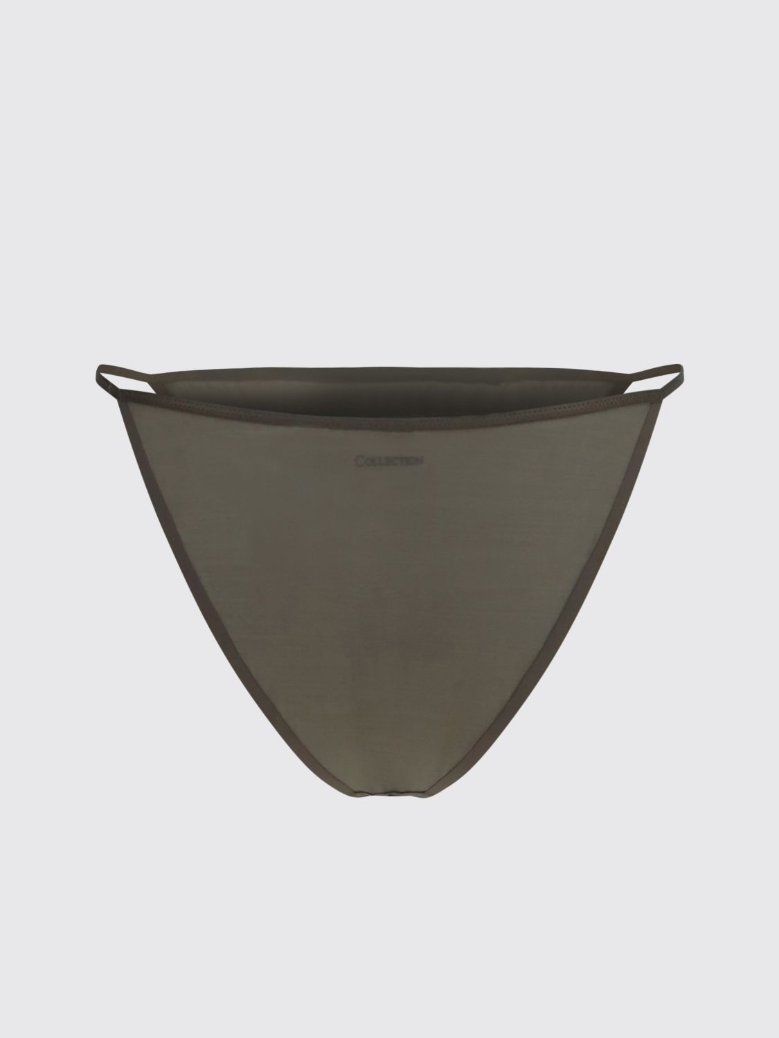CALVIN KLEIN INTIMO: Slip Calvin Klein a vita bassa in nylon stretch, Alluminio - Img 2