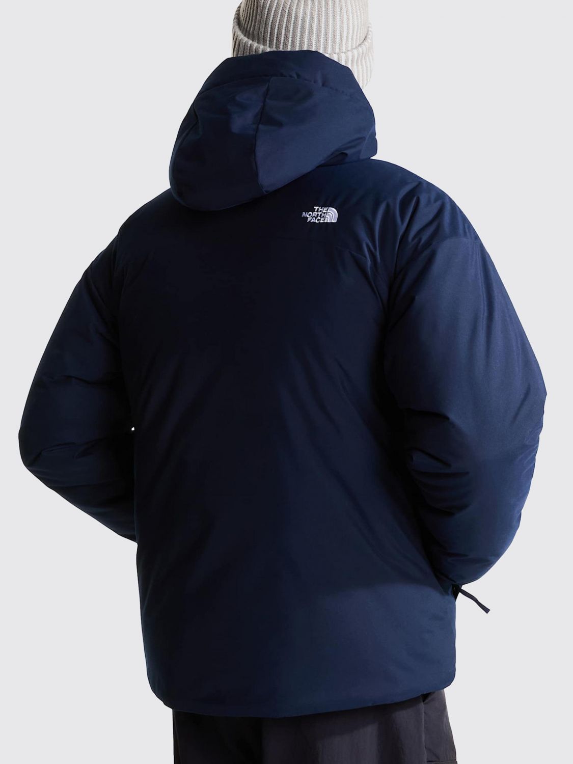 THE NORTH FACE 外套: THE NORTH FACE 连帽防风夹克,采用防水 DryVent™ 技术, 海军蓝 - Img 2