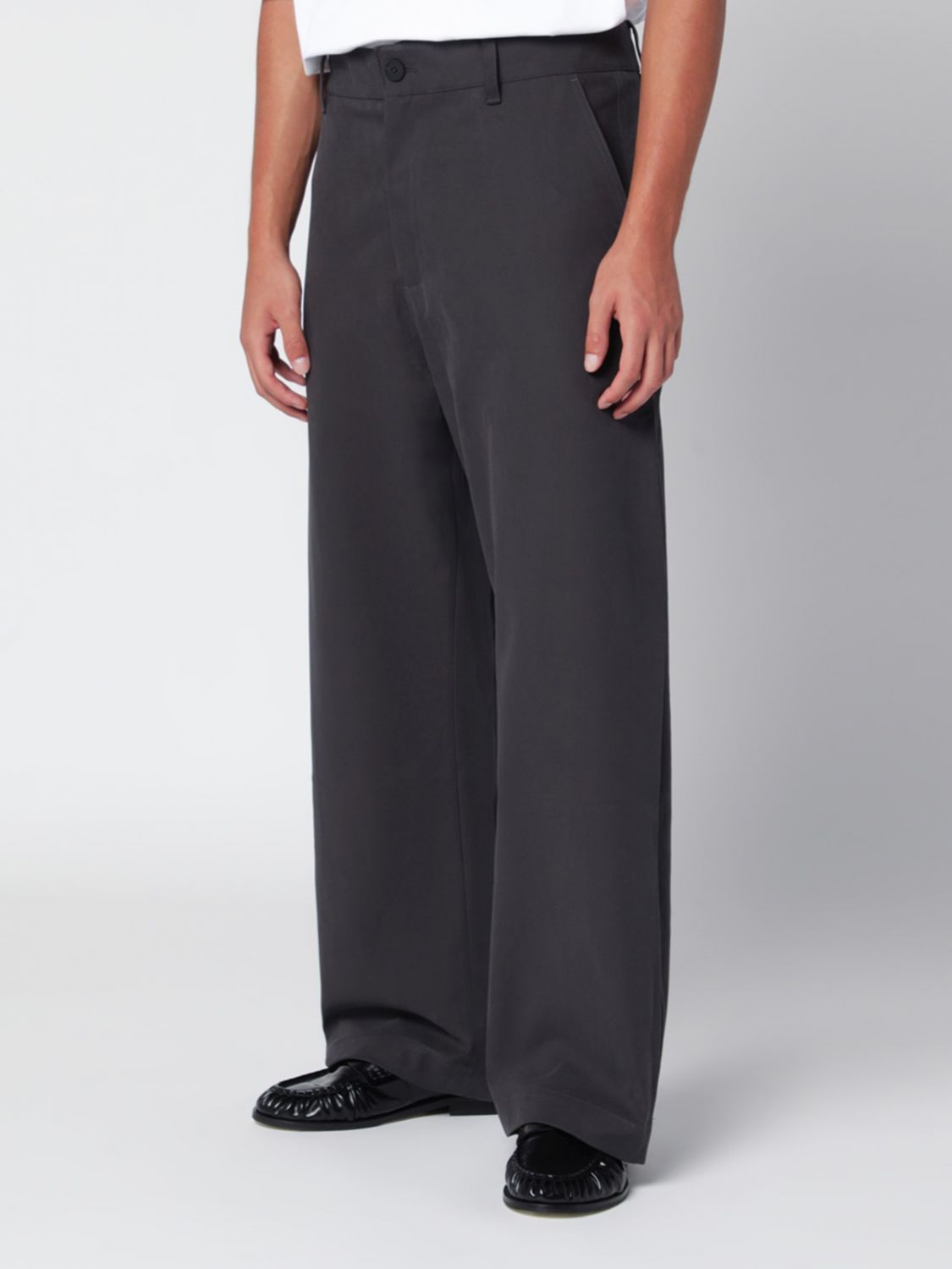 STUDIO NICHOLSON PANTS: Pants men Studio Nicholson, Black - Img 3
