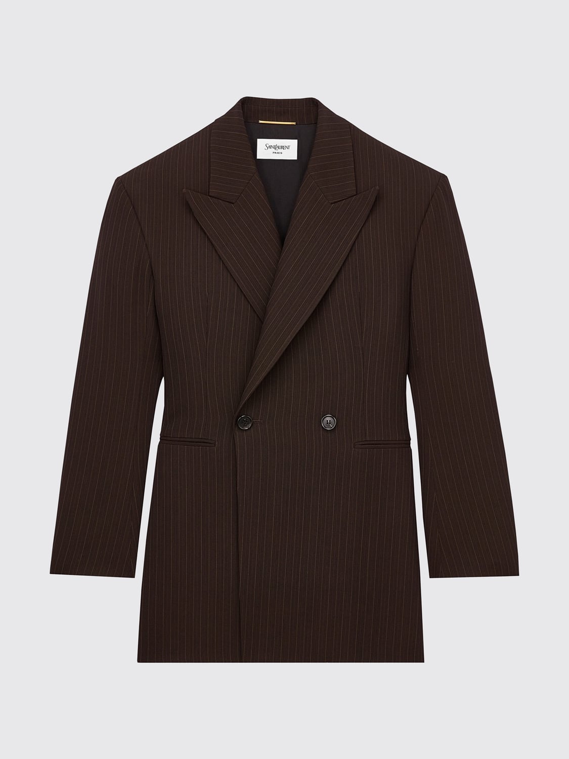 SAINT LAURENT JACKE: Jacke damen Saint Laurent, Braun - Img 1