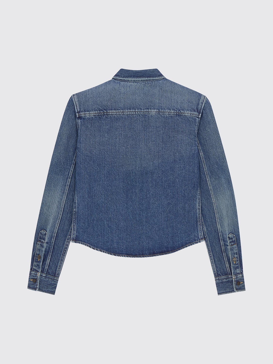 SAINT LAURENT CAMICIA: Camicia donna Saint Laurent, Blue - Img 3