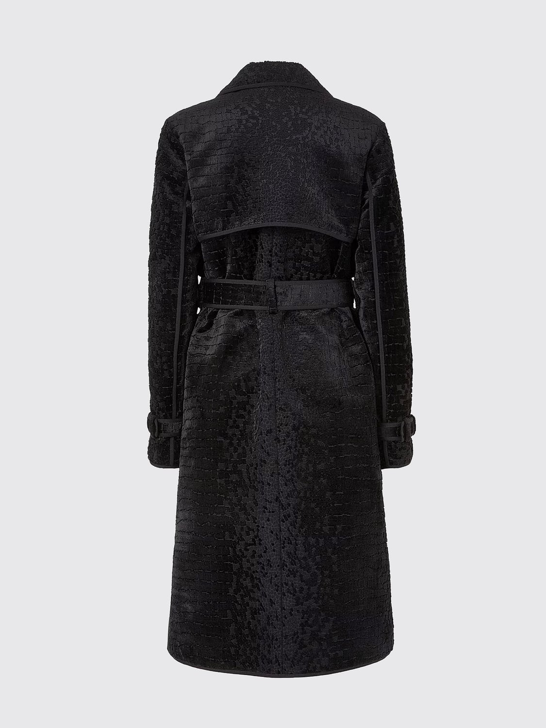 FENDI CAPPOTTO: Cappotto donna Fendi, Nero - Img 2