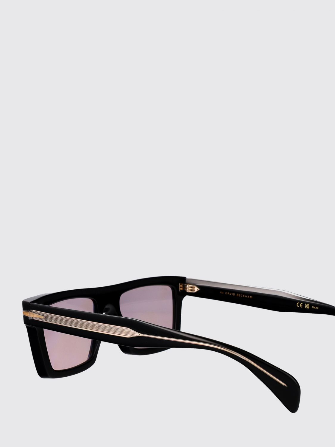 EYEWEAR BY DAVID BECKHAM SONNENBRILLE: Sonnenbrille herren Eyewear by David Beckham, Schwarz - Img 4