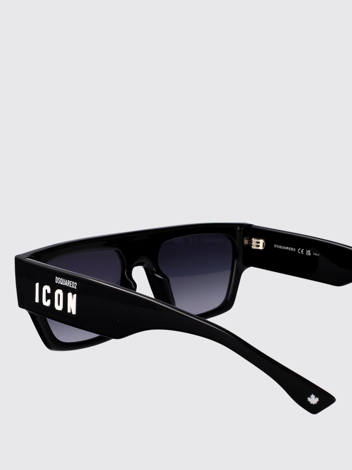 DSQUARED2 SUNGLASSES: Sunglasses men Dsquared2, Black - Img 4