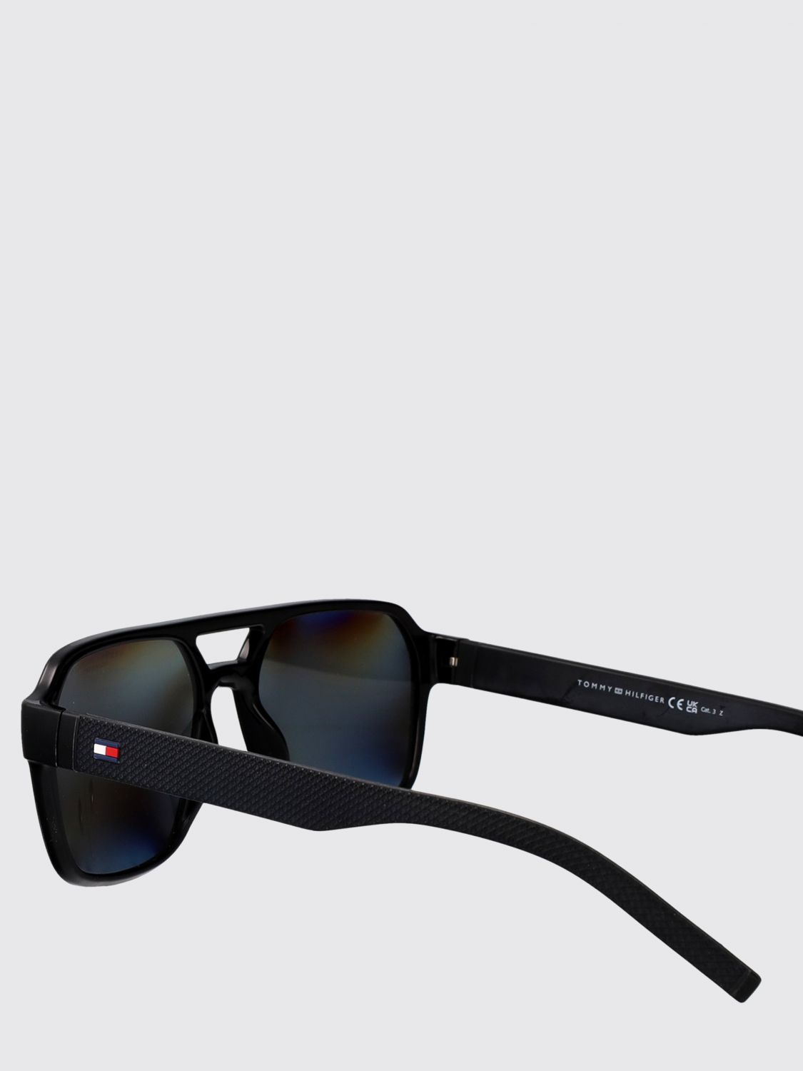 TOMMY HILFIGER SUNGLASSES: Sunglasses men Tommy Hilfiger, Black 1 - Img 4