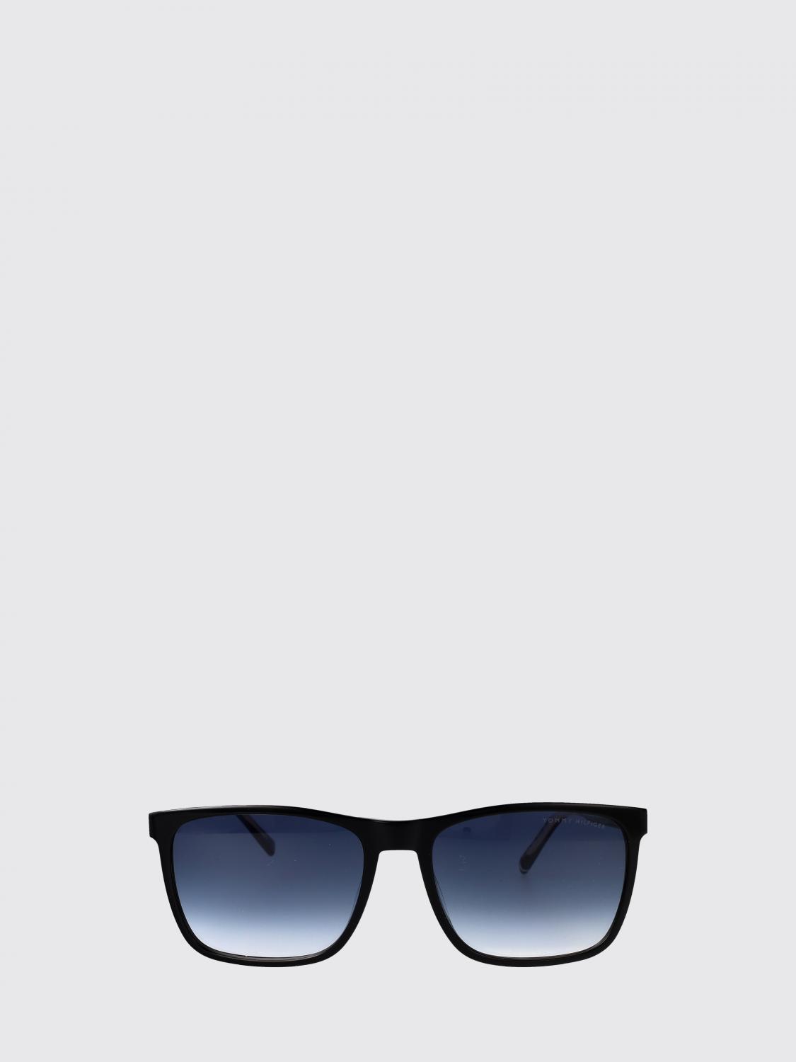 TOMMY HILFIGER SUNGLASSES: Sunglasses men Tommy Hilfiger, Black - Img 1