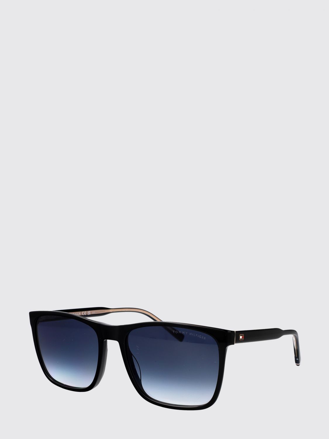 TOMMY HILFIGER SUNGLASSES: Sunglasses men Tommy Hilfiger, Black - Img 3