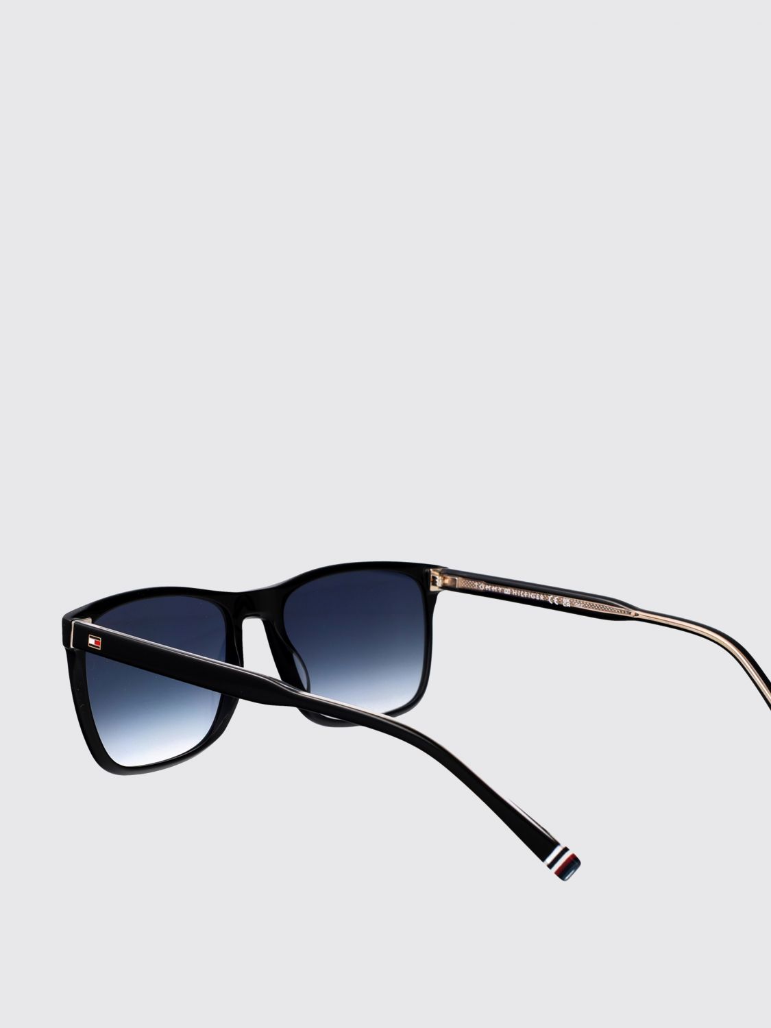 TOMMY HILFIGER SUNGLASSES: Sunglasses men Tommy Hilfiger, Black - Img 4