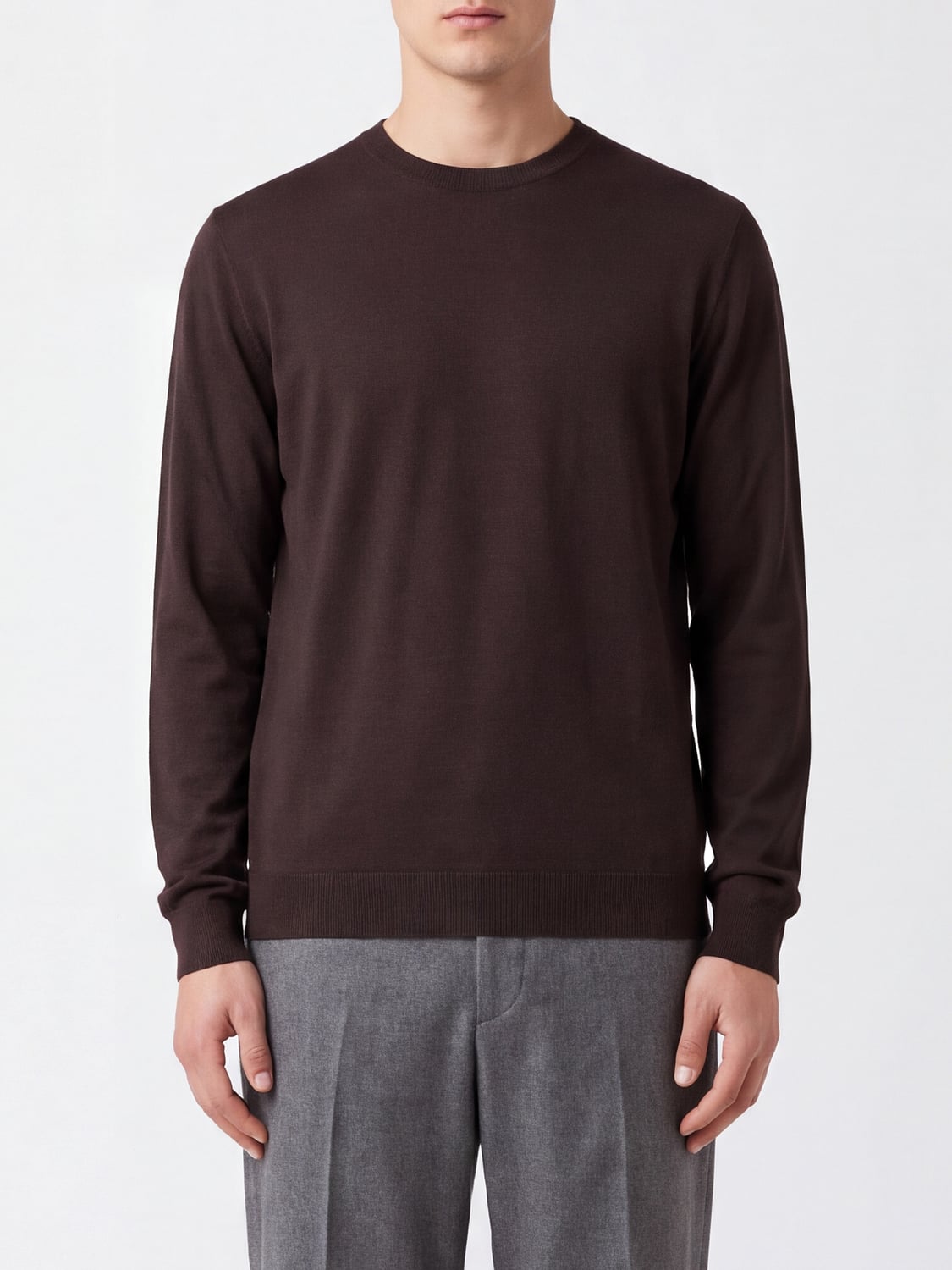 ALTEA T-SHIRT: T-shirt herren Altea, Braun - Img 1