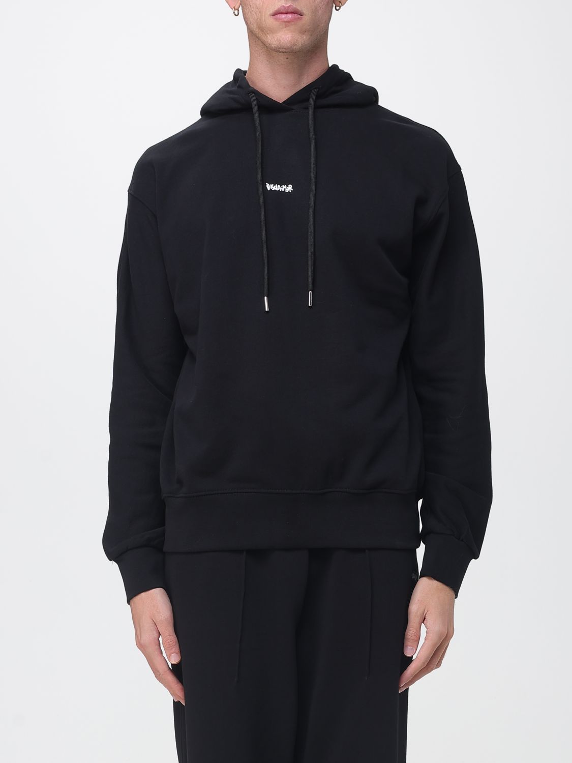 DISCLAIMER SWEATSHIRT: Sweatshirt homme Disclaimer, Noir - Img 1