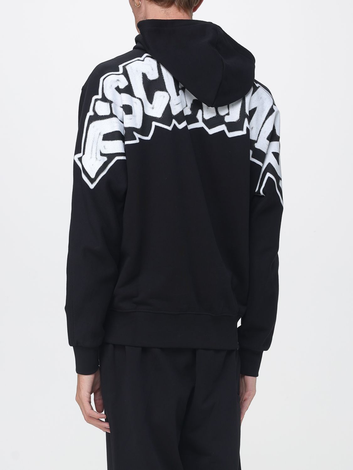 DISCLAIMER SWEATSHIRT: Sweatshirt homme Disclaimer, Noir - Img 2