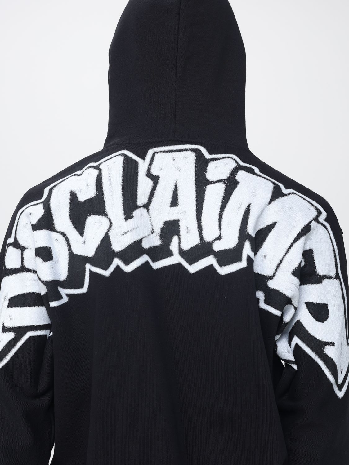 DISCLAIMER SWEATSHIRT: Sweatshirt homme Disclaimer, Noir - Img 3