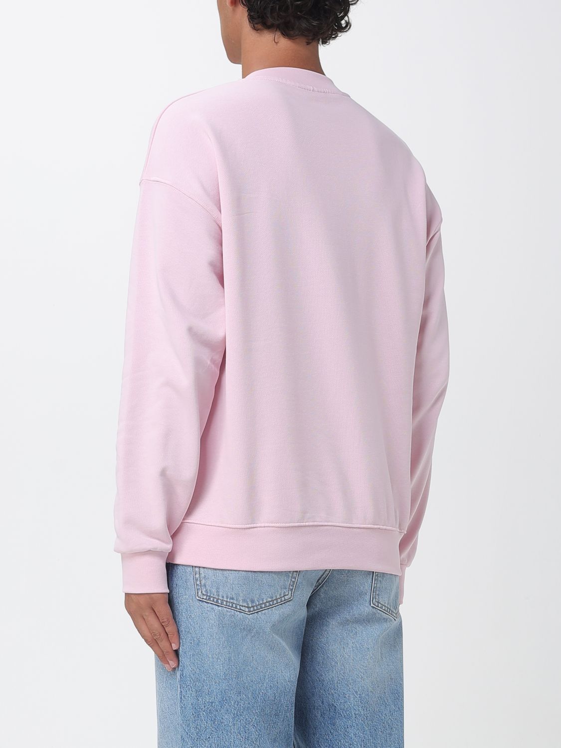 DISCLAIMER SWEATSHIRT: Sweatshirt homme Disclaimer, Rose - Img 2