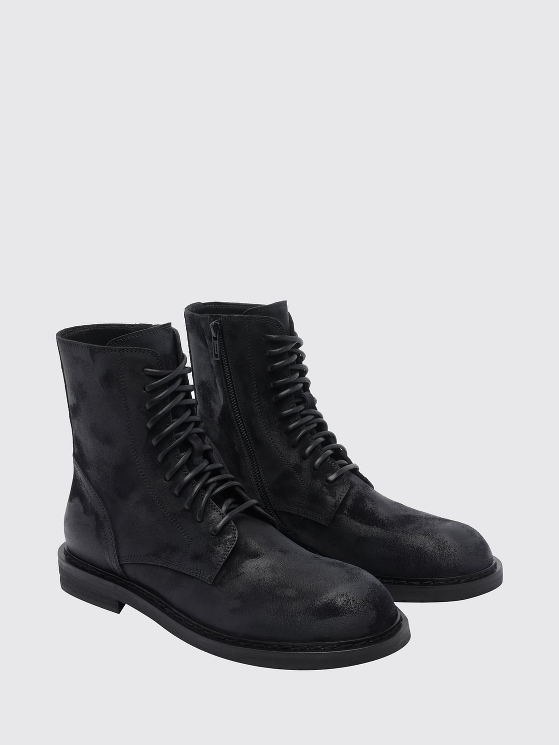 ANN DEMEULEMEESTER BOOT: Boot men Ann Demeulemeester, Black - Img 2