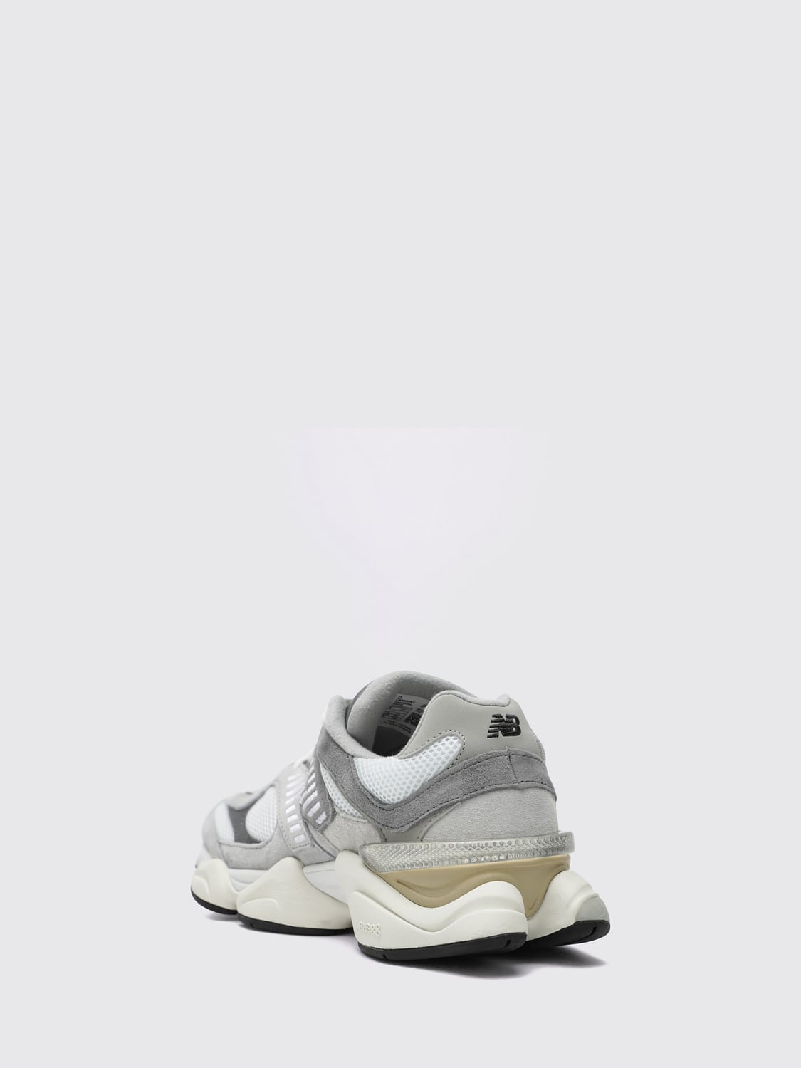 NEW BALANCE SNEAKERS: 9060 New Balance Suede and Mesh Sneakers with ABZORB Midsole, Grey - Img 2