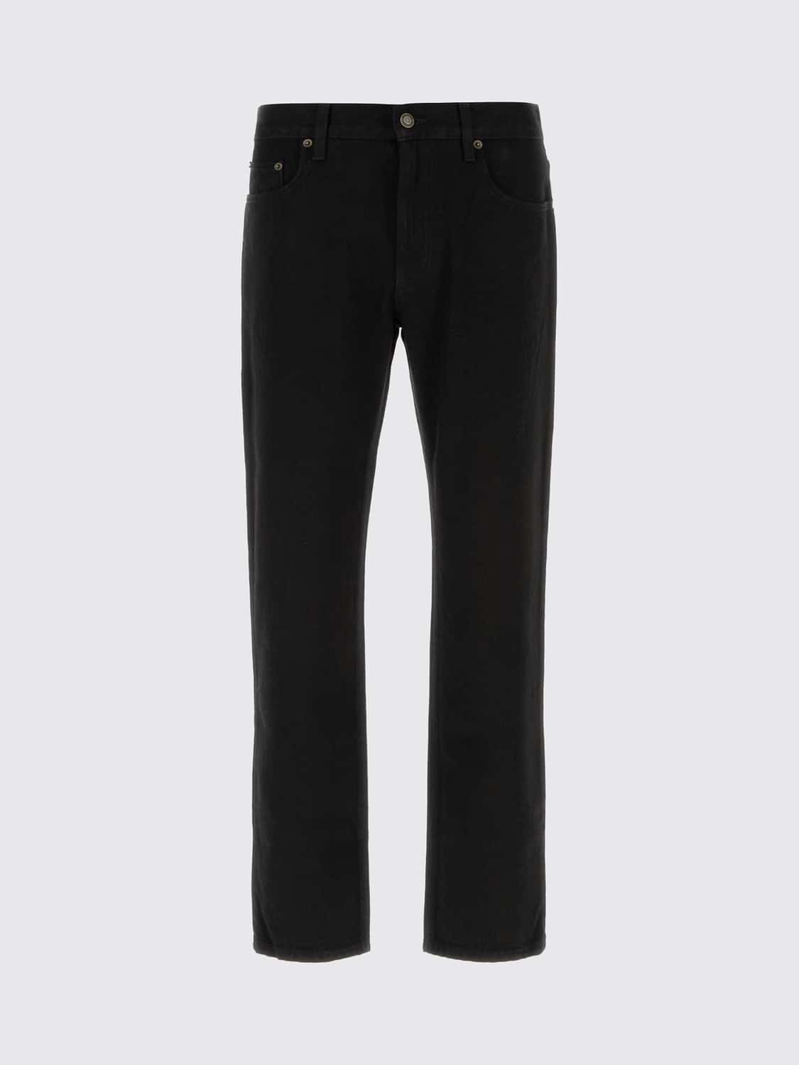 BURBERRY JEANS: Jeans men Burberry, Black - Img 2
