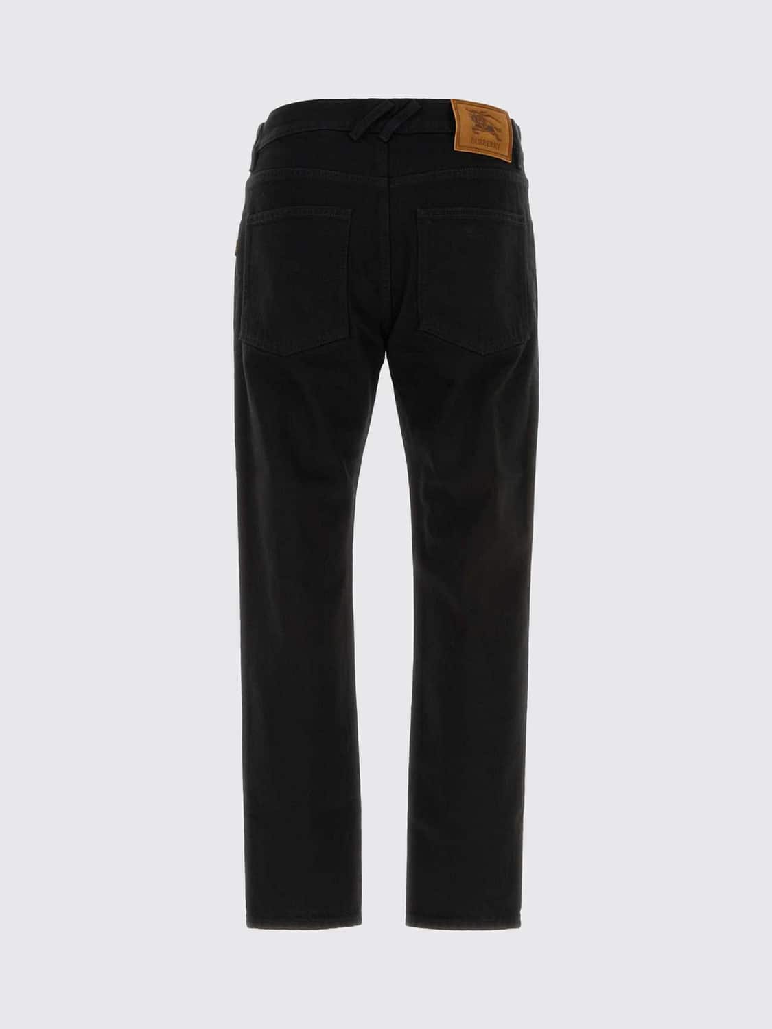BURBERRY JEANS: Jeans men Burberry, Black - Img 3