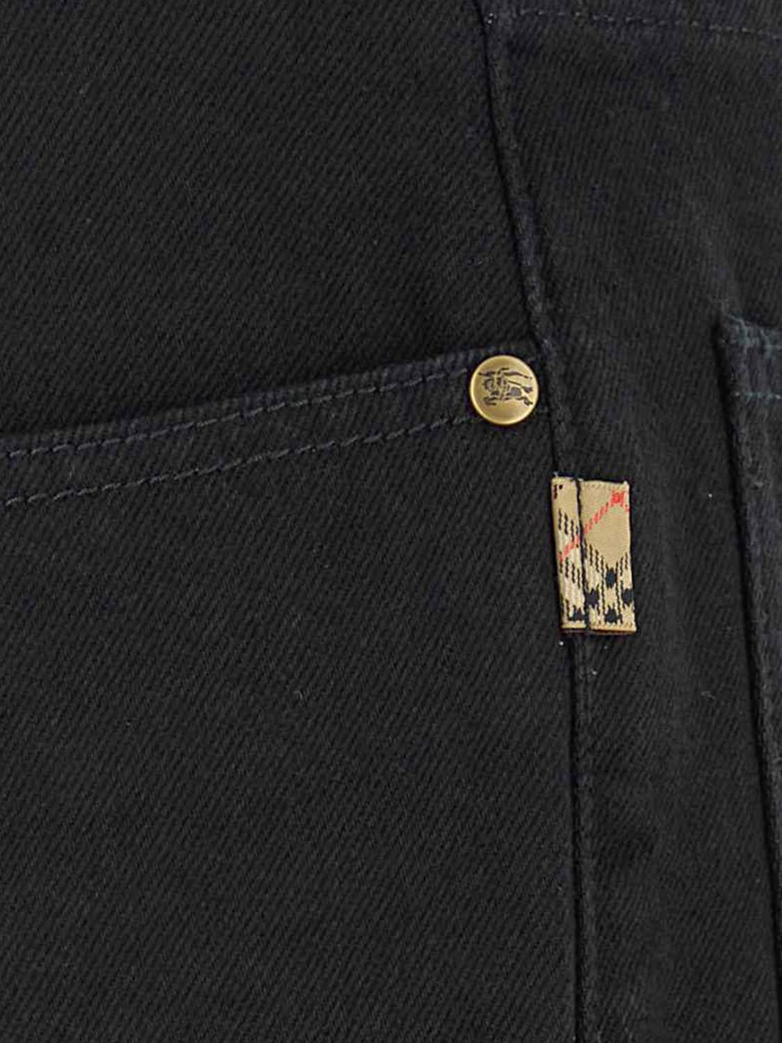 BURBERRY JEANS: Jeans men Burberry, Black - Img 4