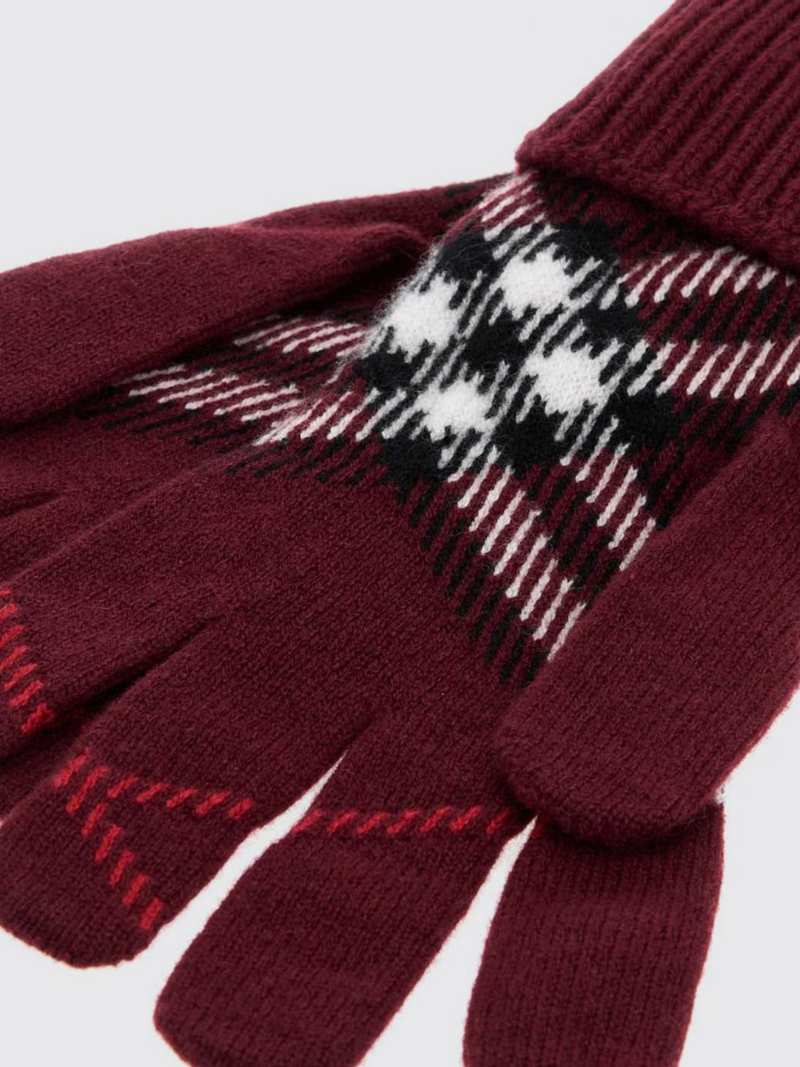 BURBERRY HANDSCHUHE: Handschuhe damen Burberry, Rot - Img 2