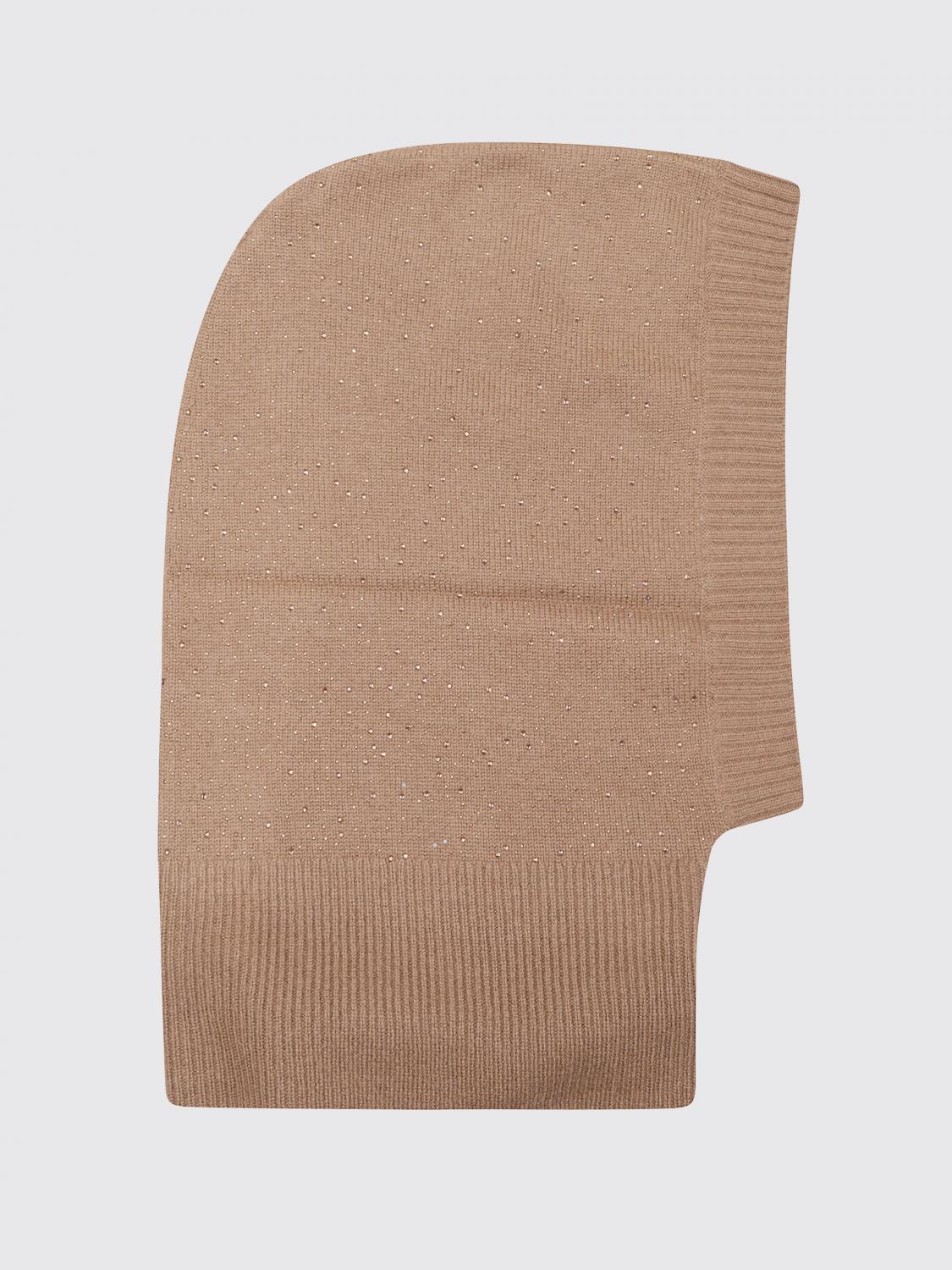 MAX MARA HAT: Hat woman Max Mara, Brown - Img 1