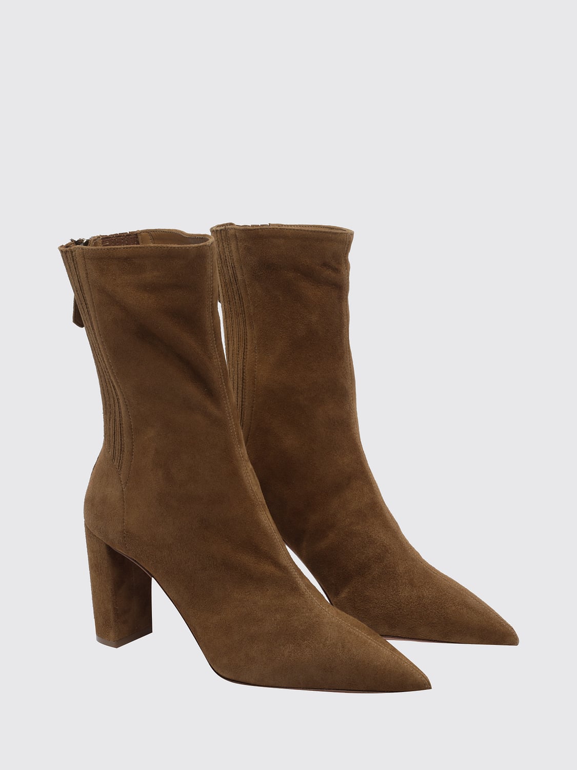 AQUAZZURA STIVALI: Stivali donna Aquazzura, Marrone - Img 2