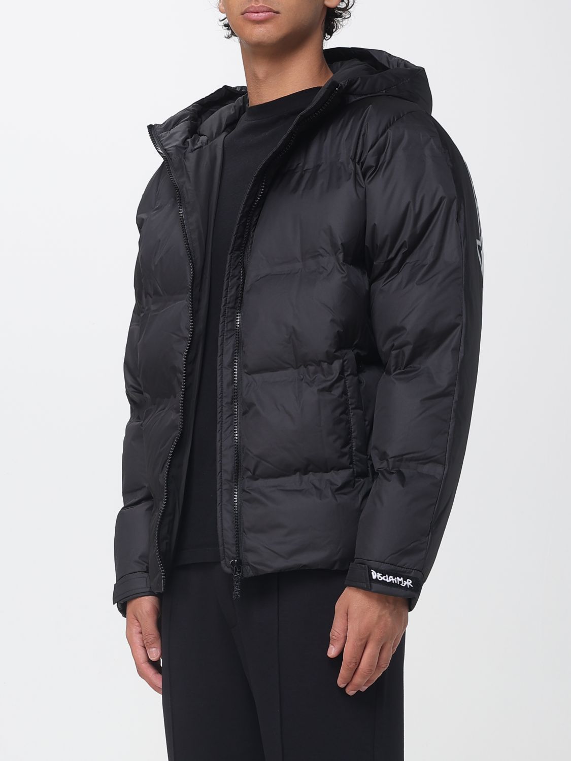 DISCLAIMER VESTE: Veste homme Disclaimer, Noir - Img 3