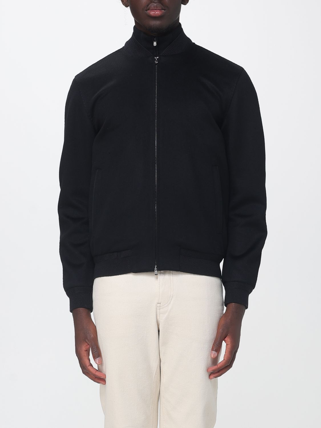 AGNONA JACKET: Jacket men Agnona, Black - Img 1