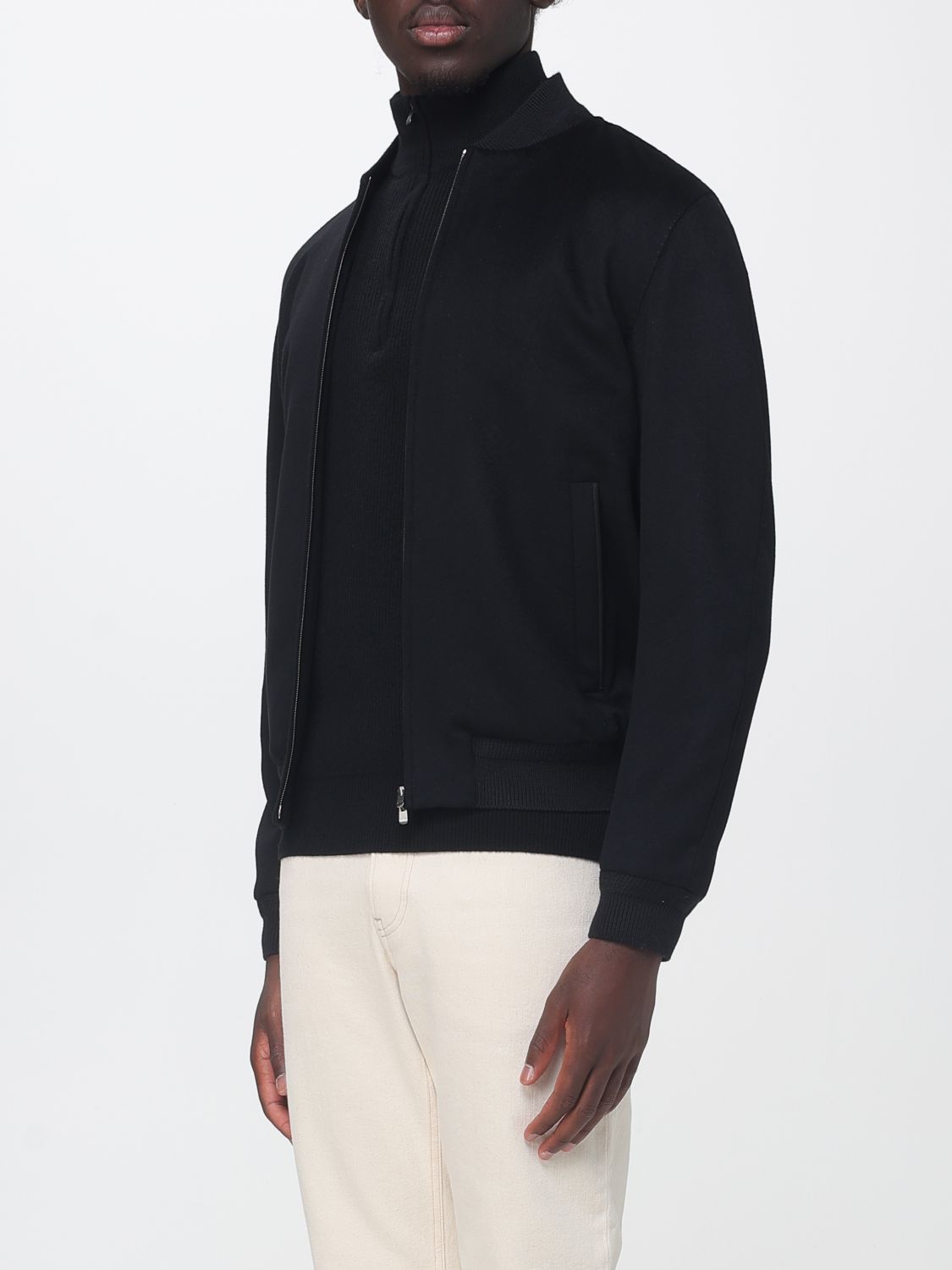 AGNONA JACKET: Jacket men Agnona, Black - Img 4