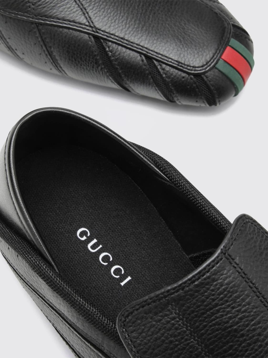 GUCCI SNEAKERS: Loafers men Gucci, Black - Img 3