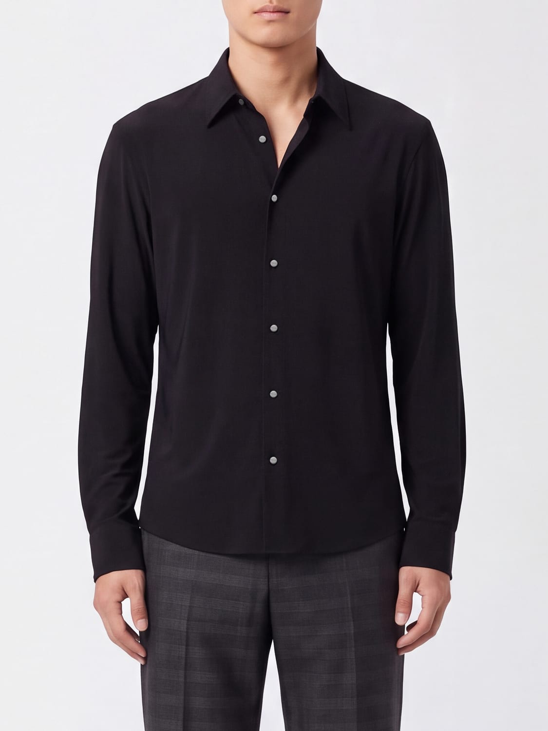 GUCCI HEMD: Hemd herren Gucci, Schwarz - Img 1