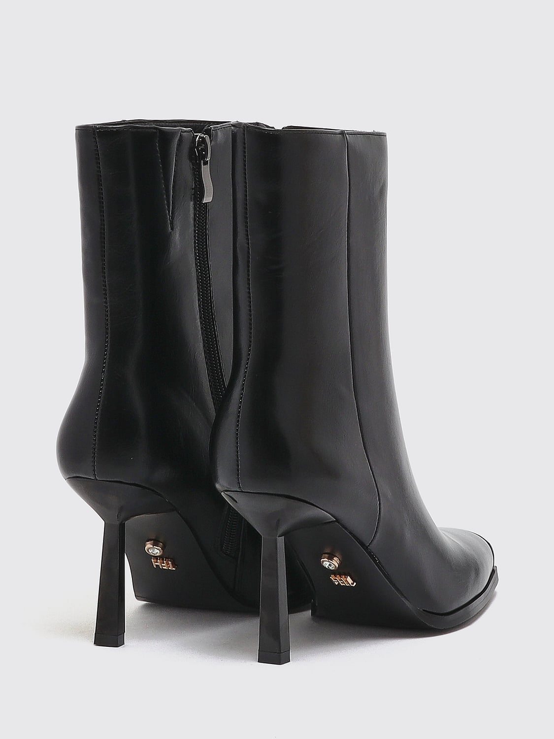 TWENTY FOURHAITCH FLACHE STIEFELETTEN: Flache stiefeletten damen Twenty Fourhaitch, Schwarz - Img 3